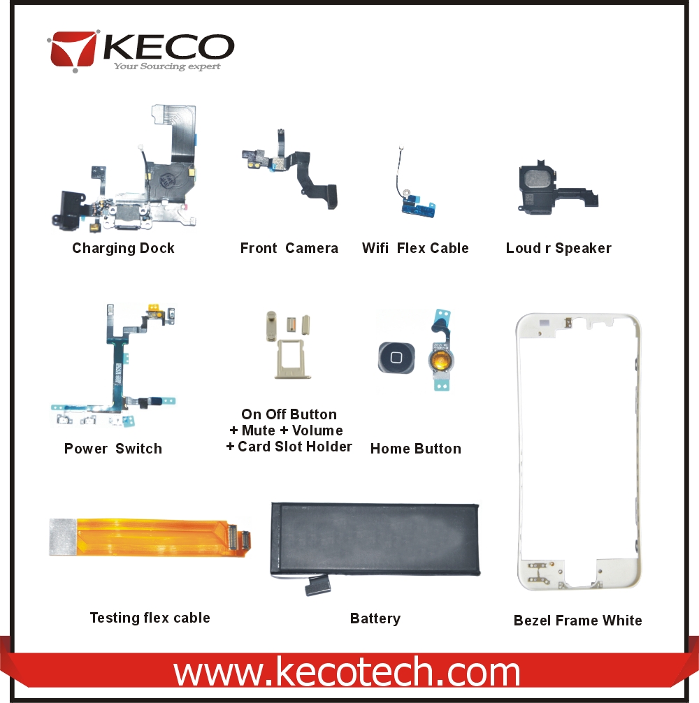 Mobile Phone Spare Parts For iPhone 5
